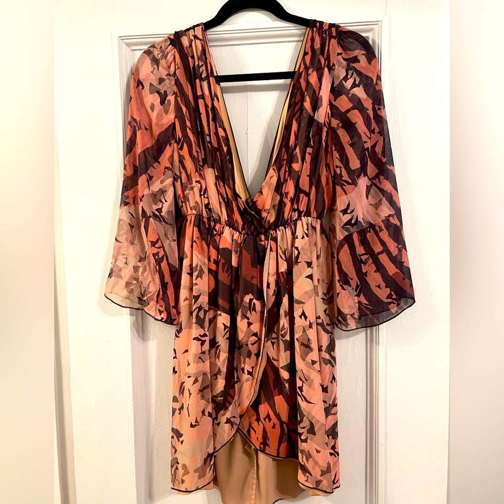 Alice and Olivia Flowy Mini Dress
